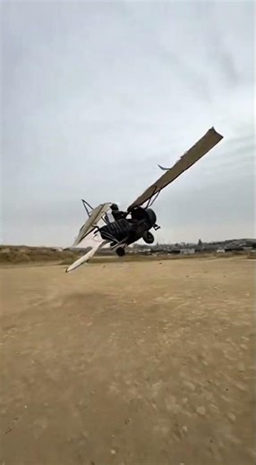 Handmade Helicopter crash#helicopter #snow