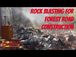 Rock Blasting For Forest Road Construction