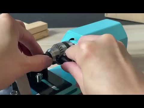 Mini tour à bois électrique, meulage de perles, polissage, tour de t