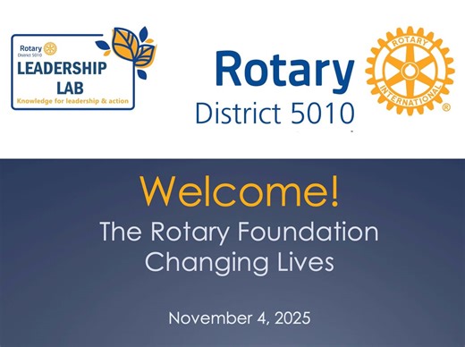 The Rotary Foundation Introduction (11.4.25)