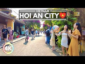 Hoi An, 4K Walking Tour Through Vietnam‘s Ancient City in March 2023