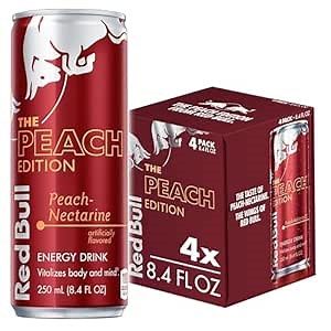Red Bull Energy Drink, Blueberry, 8.4 Fl Oz (4 Pack)
