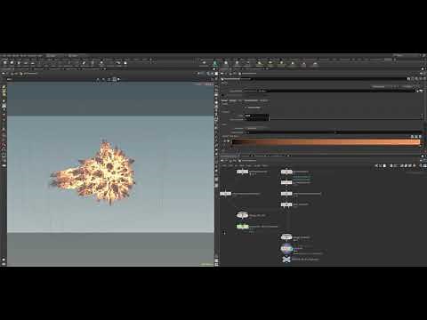 Houdini - Quick explosion setup tutorial part 1
