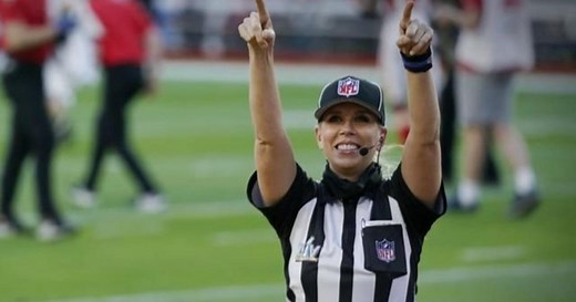 Sarah Thomas becomes first woman to referee a Super Bowl