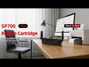 Mcbazel Black/Red Printer Ribbon For STAR SP700