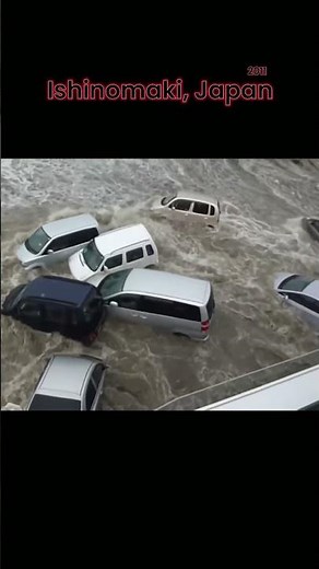 Japan Tsunami 2011 — Real Footage from Ishinomaki