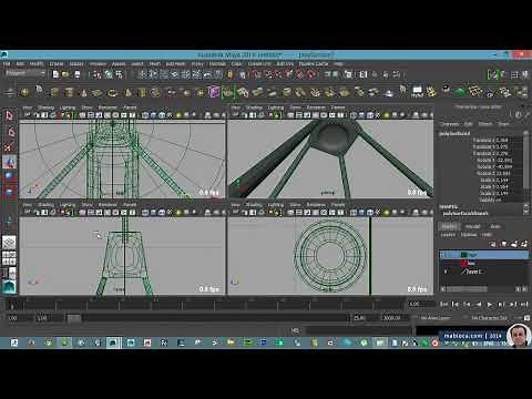 Maya nCloth Rope & Pulley System | Fast Dynamic Simulation Tutorial