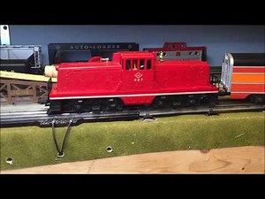 Lionel Postwar 627 Lehigh Valley 44 Ton Diesel Switcher Locomotive