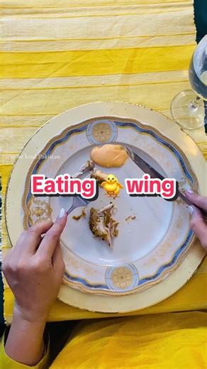 Eating Chicken Wings Nicely #tablemanners ,#SelfImprovement ,#etiquettetips ,#resturantetiquette ,#eligance ,#Foodie ,#tiktokviral ,#Uae ,#India ,#France ,#uk,#saudiarabia ,#tiktokviral ,#guide ,#tiktoktrending ,#ideas ,#etiquette ,#bekind