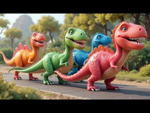 Silly Dinosaur Parade Song | Fun Dino Song for Kids