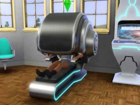 Sims 3 Store - New Future Shock Bedroom Premium Content & Set