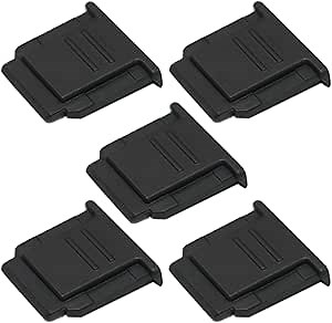 Hot Shoe Cover, Hot Shoe Cap, Hot Shoe Protector Compatible with A6100 A6600 A7III A6500 A6400 A6300 A6000 A77II A7II A7RII A7RIII A7RIV A7SII A99II RX10II RX100II Replaces FA-SHC1M(5-Pack)