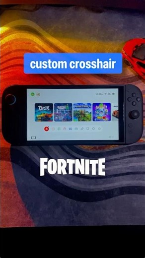 How To Get Custom Crosshair On Nintendo Switch Fortnite