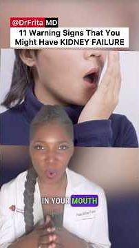 Bad Breath A Sign of Kidney Failure? 11 Life-Saving Kidney Disease Warning Signs! Dr. Frita Explains