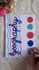 📋 Project Front page design | School Assignments ideas | Aesthetic Cover page design | DIY Project