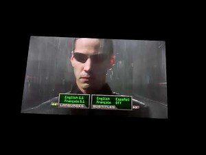 The matrix revolutions 2004 DVD menu walkthrough