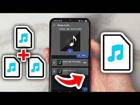 How To Join/Merge Multiple Audio Files Into One On Mobile - Full Guide