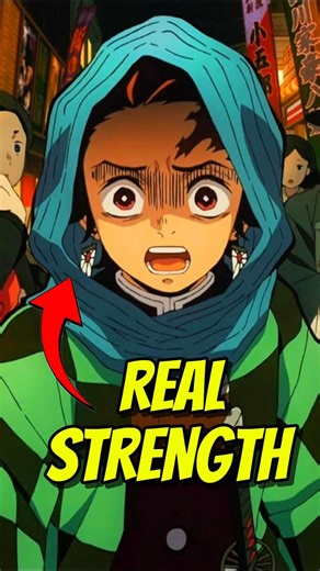 The Real Truth About TANJIRO true strength #shorts #demonslayer