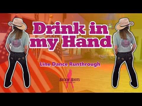 Drink in my hand - Eric Church: Line Dance Demo