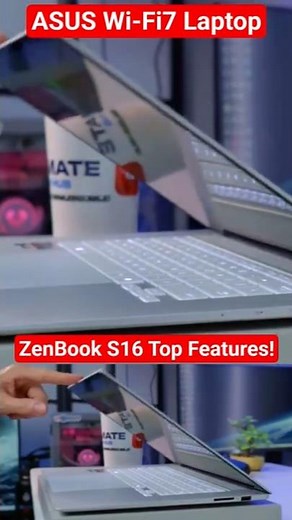 ASUS ZenBook S16 Top Features! #asuszenbook #wi-fi7 #laptops