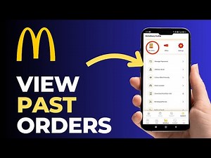 How to view your order in McDonald's app : Step-by-Step Guide! #McDonaldsDelivery #orders