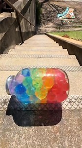 119K views · 1.4K reactions | #bottleonstair #glassbottle #satisfyingvideo #satisfyingsounds #asmrsounds #bottlecrack #satisfying #asmrusa #asmrvideo #asmreating #usa_tiktok | Splash Avalanche | Facebook