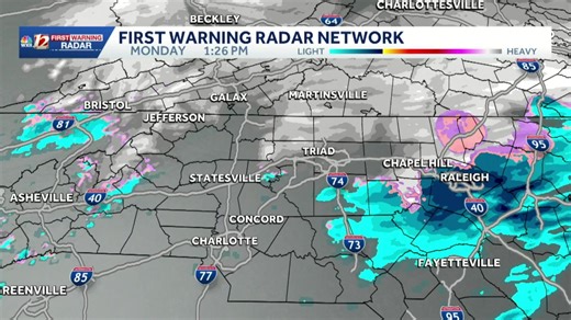 Rain and snow is now gradually ending. Meteorologist Dave Aiken has the latest. More details at: https://www.wxii12.com/ | WXII 12 NEWS