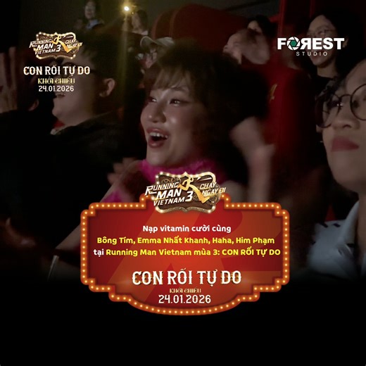 Cười là phải cười cỡ này, Runnie nhà mình ra rapj cười chung nèoo 🤣 ✨ Chạy ngay đi: CGV: https://bit.ly/CGV-RUNNING-MAN-3 Galaxy: https://www.galaxycine.vn/dat-ve/running-man-viet-nam-mua-3-con-roi-tu-do/ Lotte: https://bit.ly/applottecinema Beta: https://betacinemas.vn/chi-tiet-phim.htm?gf=4a8b4828-b236-44ef-a12e-bc9f050615ff BHD: https://www.bhdstar.vn/dat-ve/?f=running-man-3-con-roi-tu-do#/ — 🏃🏻‍♂️🎪🤹🏻‍♂️ RUNNING MAN VIỆT NAM MÙA 3: CON RỐI TỰ DO ⚡️Khởi chiếu tại rạp trên toàn quốc: từ 3