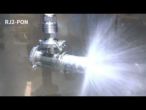 Tank/Duct Cleaning RJ2-PON Series (Video 1) / Pressure-open Nozzle w/ Self-retracting Tip | IKEUCHI