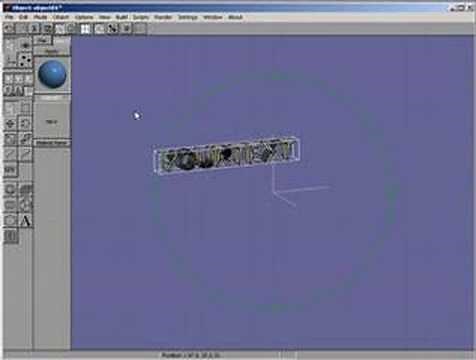 Anim8or: How to create a 3D Text for beginners