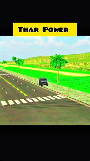 Thar Power 💪😎 Indian Vehicles Simulator 3d Game 🎯🎮 #viral #farjangamer #trending #shorts