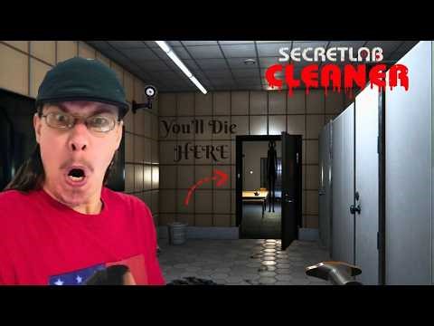Power Washing a SCP Laboratory! | Secret Lab Cleaner