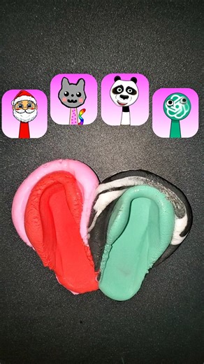 🔥Sprunki OC Sigma Boy/ Guess the Mixed Color #pyramixed #sprunki #colormixing #clay