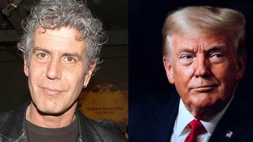 The blunt reason Anthony Bourdain said he'd never eat with Donald Trump