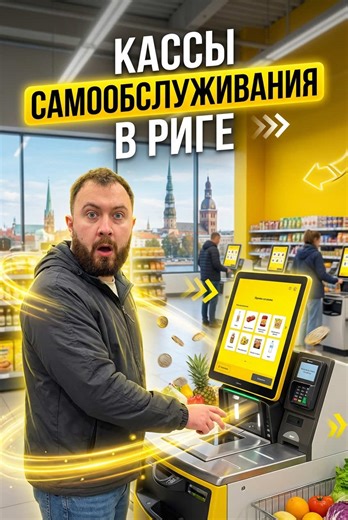 Передовые кассы самообслуживания в Латвии