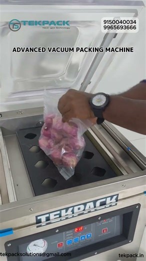 Vacuum Packaging Machine – Full Speed Demo #Shorts #vacuumsealing #vacuum