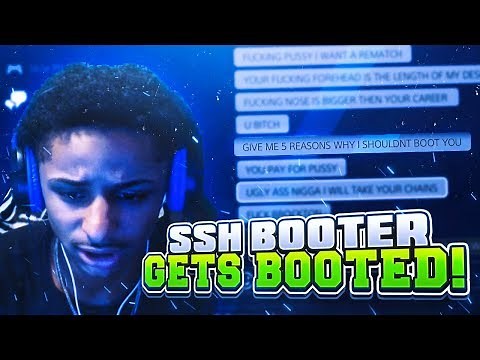 SSH FANBOY BOOTER GETS BOOTED OFFLINE! I SET HIM UP AND GET MY REVENGE NBA 2K17 (FUNNY)