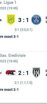 LA MEILLEUR APPLICATION DE SCORES EXACT EN 2024