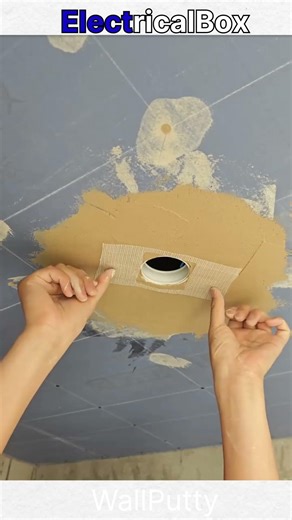 Electrical Box Putty & Wall Finishing | Clean & Crack-Free Repair