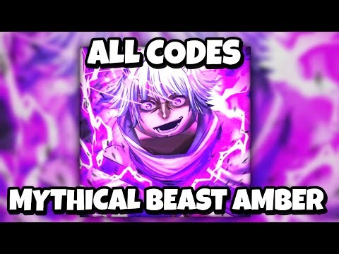 ALL BRAND NEW MYTHICAL BEAST AMBER UPDATE 2 CODES FOR JUJUTSU ZERO! ROBLOX JUJUTSU ZERO CODES