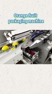 Orange fruit packaging machine #fruit #orange #foodpackaging #packagingmachine #packingmachine