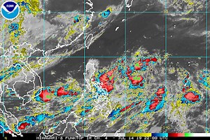 LPA develops into Tropical Depression Falcon