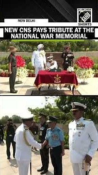 New Chief of Naval Staff pays tribute to fallen heroes at the National War Memorial in New Delhi