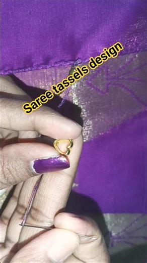 అందమైన చీర కుచ్చులు వేసే విధానం step by step process #viralshots #shorts