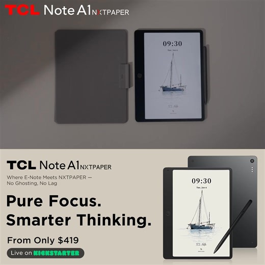 Stop spending time searching, recording, and organizing information. NOTE A1 NXTPAPER’s AI empowers your entire workflow, letting you focus on what truly matters: creativity, decision-making, and expression. - Audio-to-text Transcription - Real-time Translation - AI Summarization - Inspiration Space AI Assistant - Handwriting-to-text Conversion - Handwriting Beautification - Handwriting One-stroke Formation - Writing Assistant - Handwritten Formula Recognition | TCL Mobile