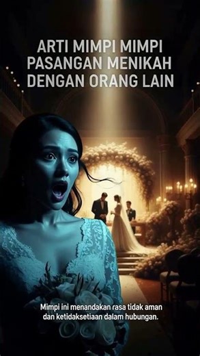 Mimpi Pasangan Menikah dengan Orang Lain? Ini Pesan Bawah Sadarnya