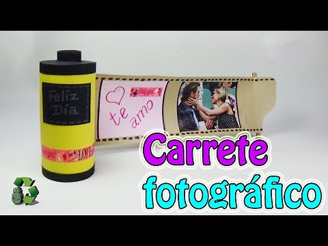 Ideas with CARDBOARD TUBES - Photographic film (Recycling) Ecobrisa.