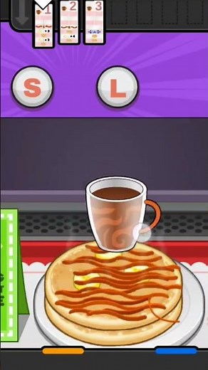First 3 days of papa's pancakeria. #gaming #gameplay #shorts