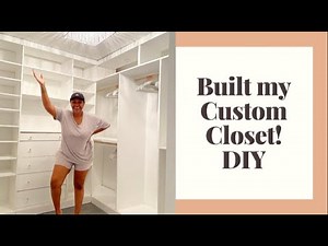 Built My Dream Closet | DIY | #JAStheBuilder