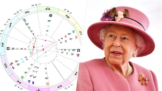 What Queen Elizabeth's birth chart says about her life